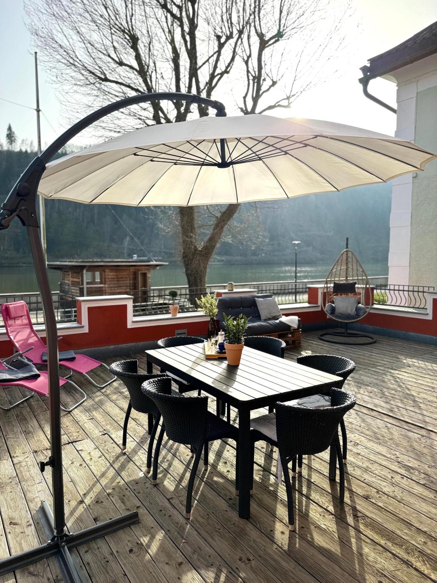 Terrassenwohnung Mit Donaublick Obernzell Exterior photo